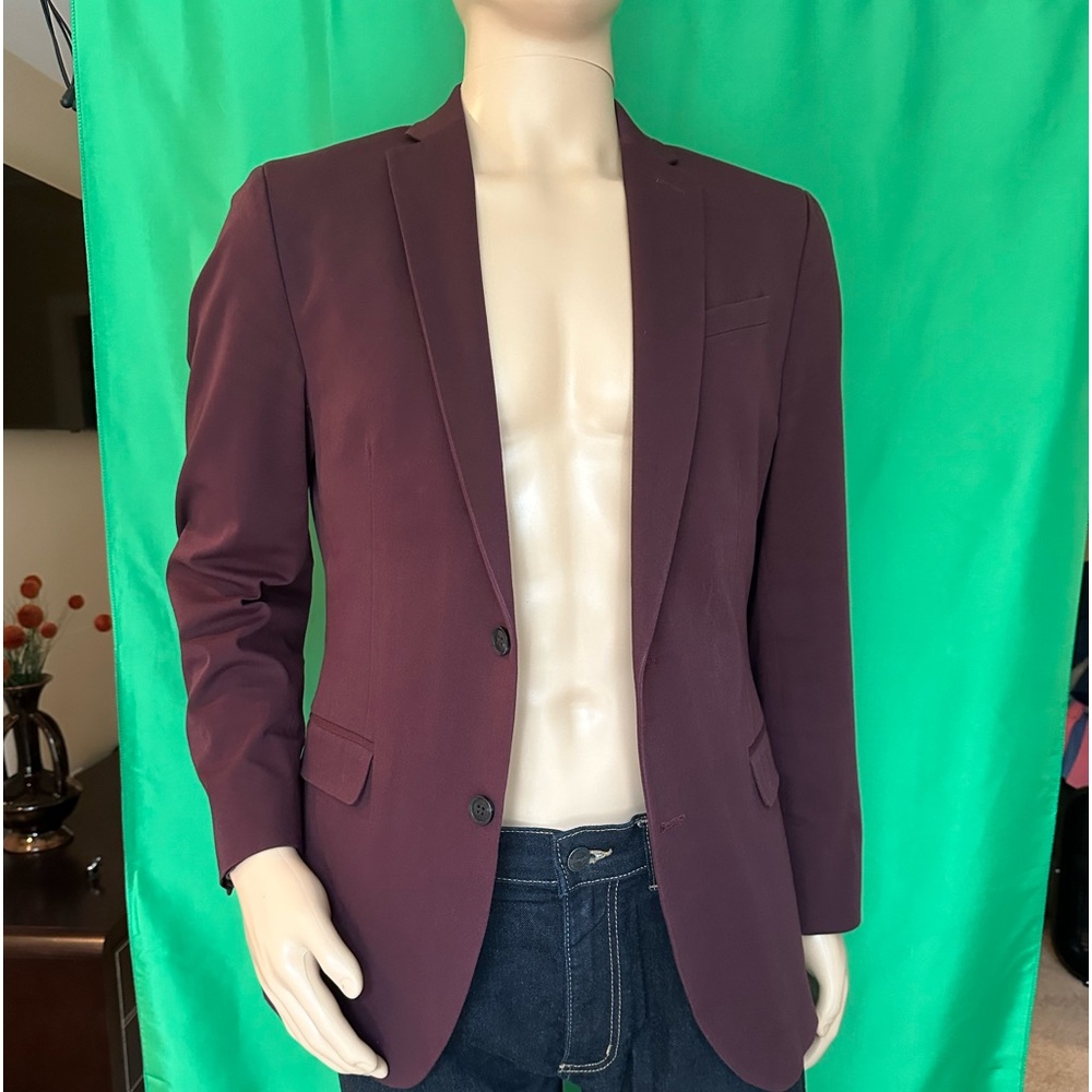 J Ferrar casual Sportcoat burgundy size 38/40R